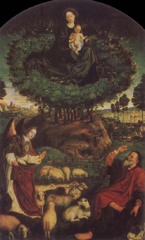 Nicolas Froment The Burning Bush Germany oil painting art